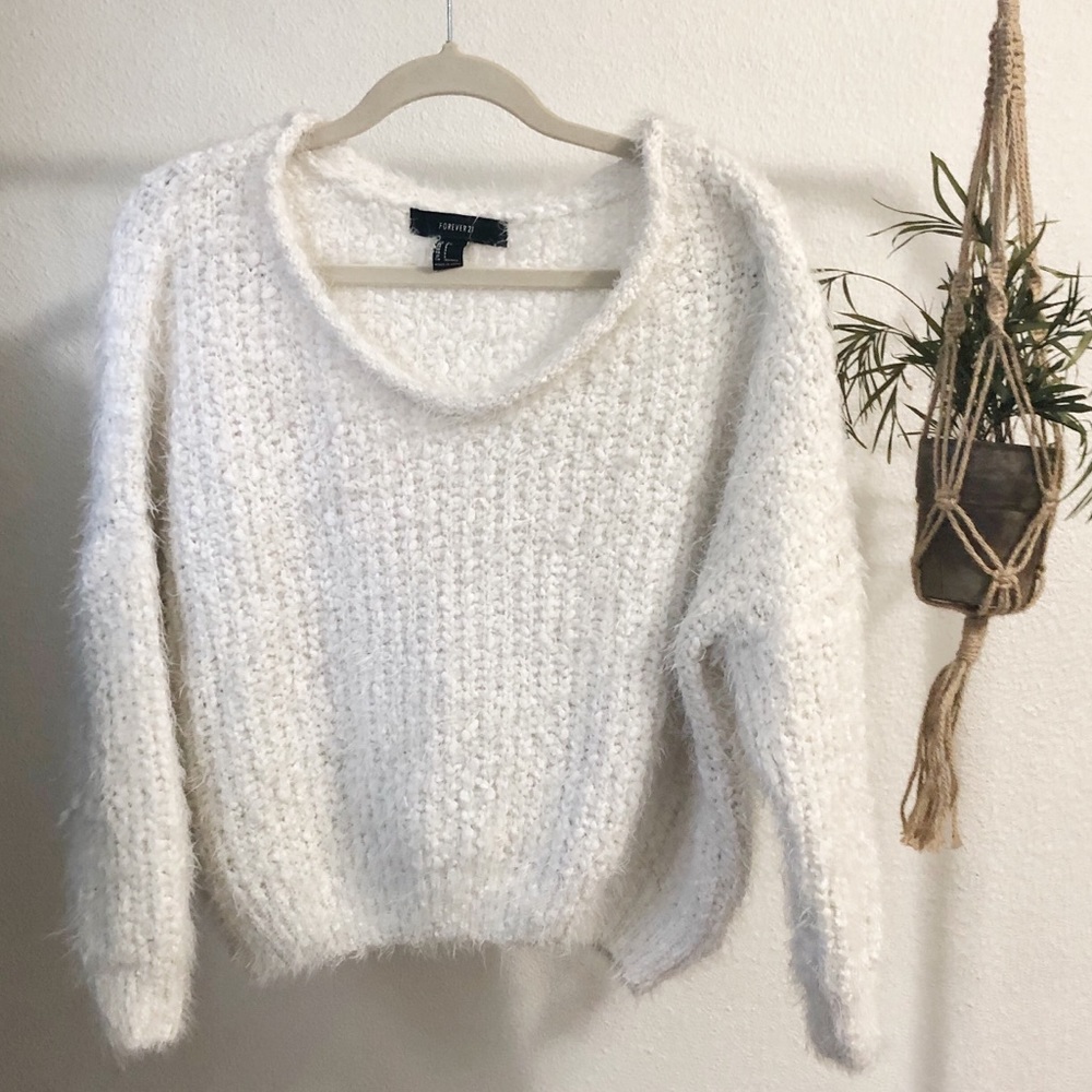 Off the Shoulder Chunky Sweater